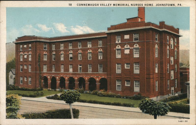 Connemaugh Valley Memorial Nurses Home Johnstown Pennsylvania