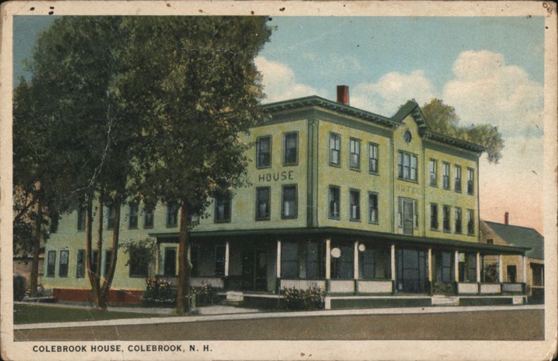 Colebrook House, Colebrook, N. H. New Hampshire