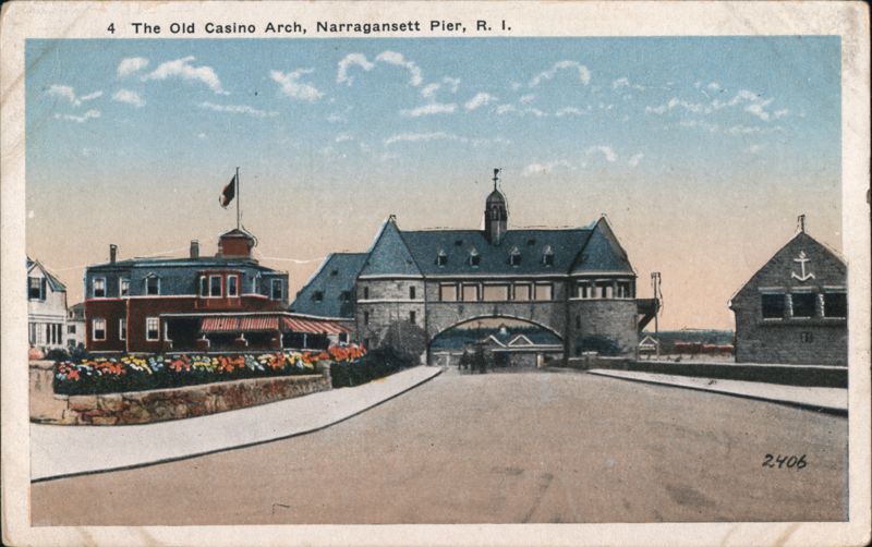 The Old Casino Arch, Narragansett Pier Rhode Island