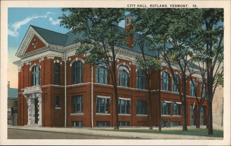 City Hall, Rutland, Vermont