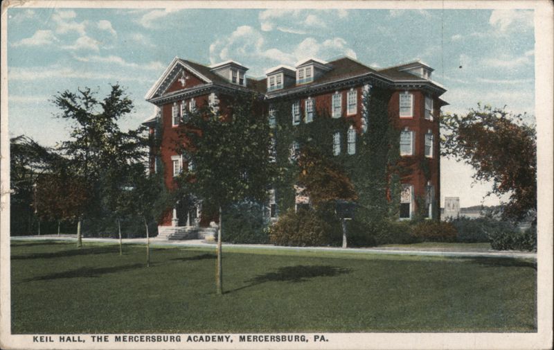 Keil Hall, The Mercersburg Academy Pennsylvania