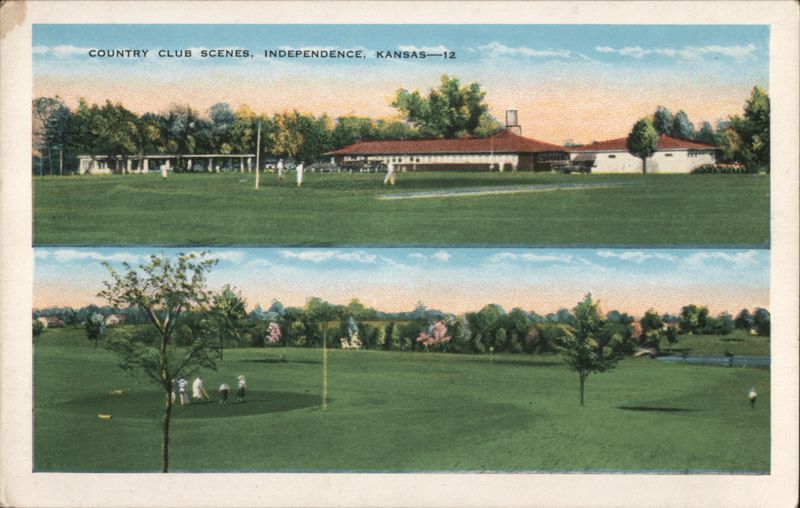 Country Club Scenes Independence Kansas