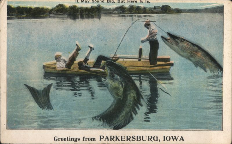 Giant 'Freak Fish', It May Sound Big, But Here It Is Parkersburg Iowa