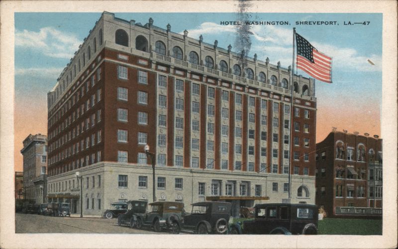Hotel Washington, Shreveport, LA Louisiana