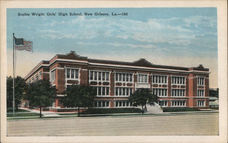 Sophie Wright Girls' High School, New Orleans, LA Louisiana