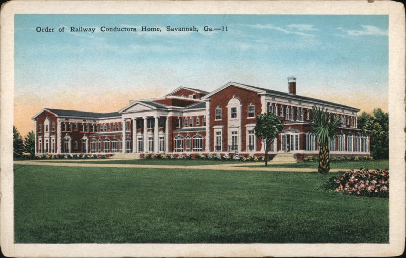 Order of Railway Conductors Home, Savannah, GA Georgia