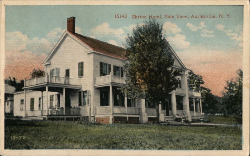 Shrine Hotel, Side View, Auriesville, N.Y. New York