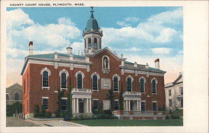 County Court House Plymouth Massachusetts