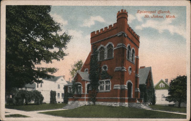 Episcopal Church, St. Johns, MI Michigan