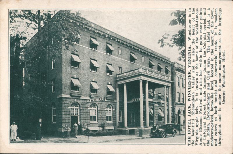 The Hotel Jack, Winchester, VA Virginia