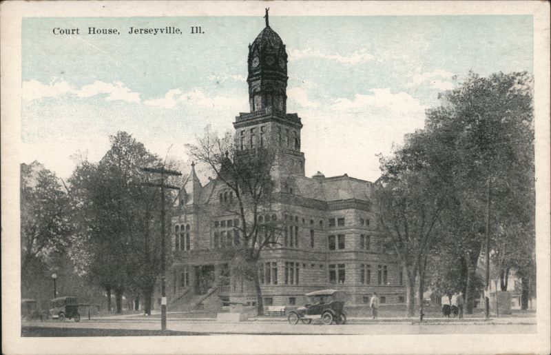 Court House, Jerseyville, Ill. Illinois