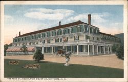 The Twin Mt. House, Twin Mountain, White Mts., N.H. Postcard