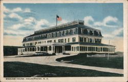 Asquam House, Holderness, N. H. Postcard