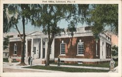 Post Office, Lakeland, Florida Postcard