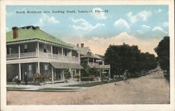 North Kentucky Ave. Looking South, Lakeland, Florida Postcard