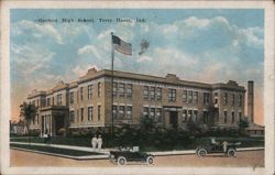 Garfield High School, Terre Haute, IN Postcard