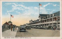 The Casino, Ocean Avenue, Hampton Beach Postcard
