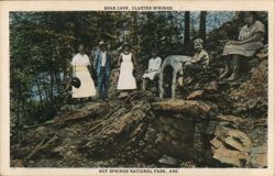Bear Cave, Cluster Springs, Hot Springs National Park Postcard