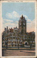 Court House, Topeka, Kan. Postcard