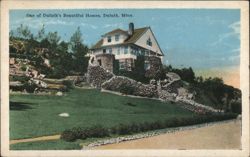 One of Duluth's Beautiful Homes Postcard