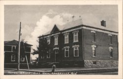 Hôtel de Ville, City Hall, Louiseville, Quebec Postcard