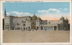 Mosque of Yaarab Temple, A.A.O.N.M.S Postcard