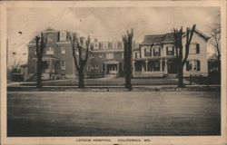 Latham Hospital Postcard