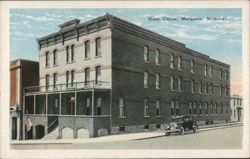 Hotel Clifton, Marquette, MI Postcard