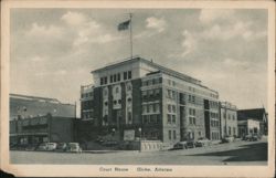 Court House, Globe, Arizona Postcard