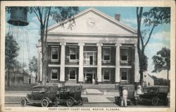 Perry County Court House, Marion, Alabama Postcard