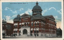 Lyon County Court House Postcard