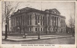 DeKalb County Court House, Auburn, IN Postcard