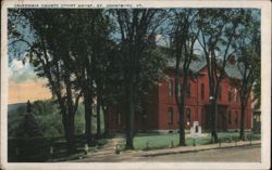 Caledonia County Court House, St. Johnsbury, VT Postcard