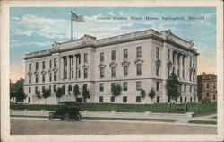 Greene County Court House, Springfield, MO Postcard