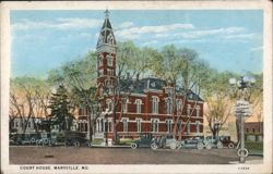 Court House, Maryville, MO Postcard