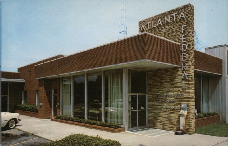 Atlanta Federal Savings & Loan Association, 10th St Office Georgia