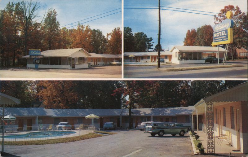 Holiday Motel - Holiday Restaurant Calhoun Georgia