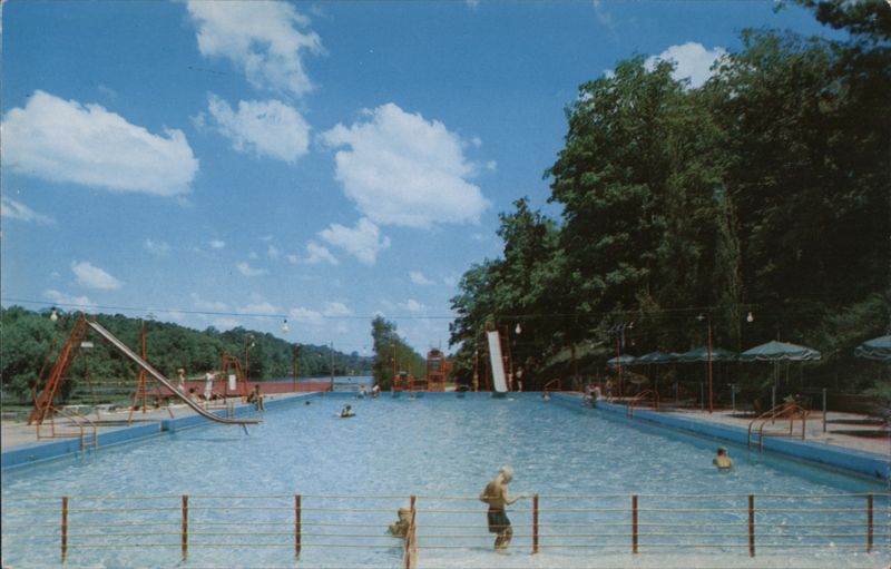 Swimming Pool at Lake Atalanta Park, Rogers, AR Arkansas