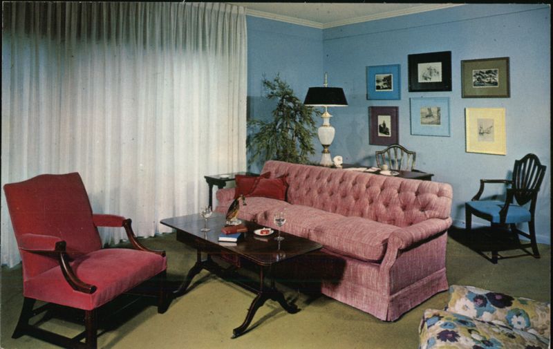 Mid-Century Living Room by Aladdin Interiors Cos Cob Connecticut