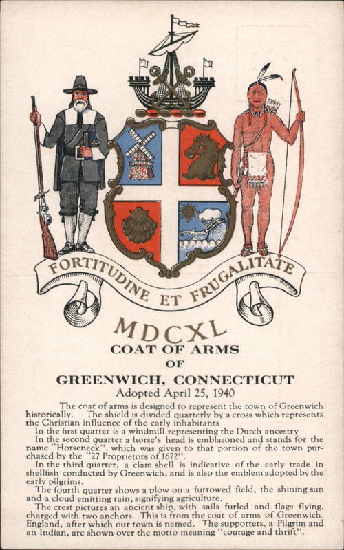 Coat of Arms of Greenwich, Connecticut