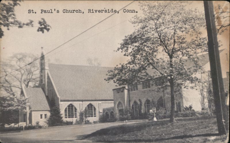 St. Paul's Church, Riverside, Conn. Connecticut