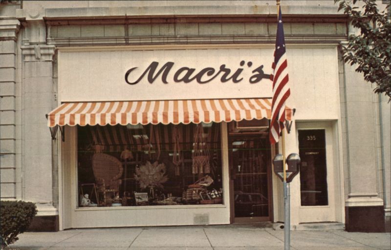 Macri's Gift Shop, Greenwich, CT Connecticut