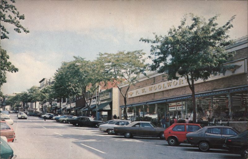Greenwich Avenue, Main Shopping & Business Street Connecticut