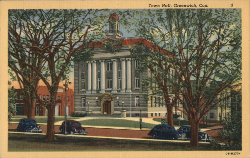 Town Hall, Greenwich, Con. Connecticut