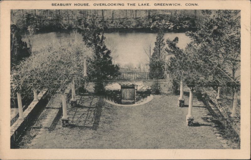 Seabury House, Overlooking the Lake, Greenwich, Conn. Connecticut