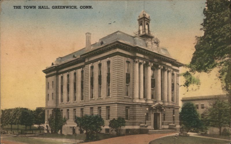 The Town Hall, Greenwich, Conn. Connecticut