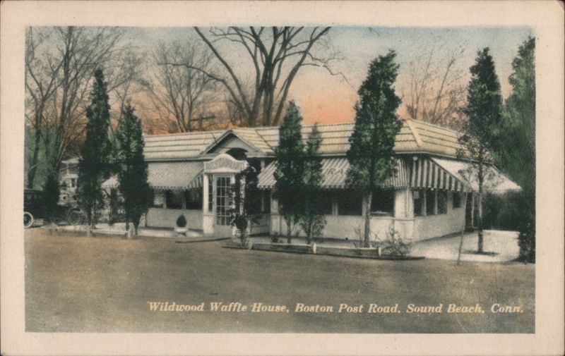 Wildwood Waffle House, Boston Post Road, Sound Beach Greenwich Connecticut