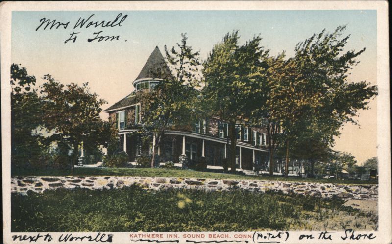 Kathmere Inn, (Motak) on the Shore, Sound Beach Greenwich Connecticut