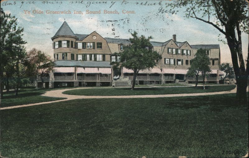 Ye Olde Greenwich Inn, Sound Beach, Conn. Connecticut