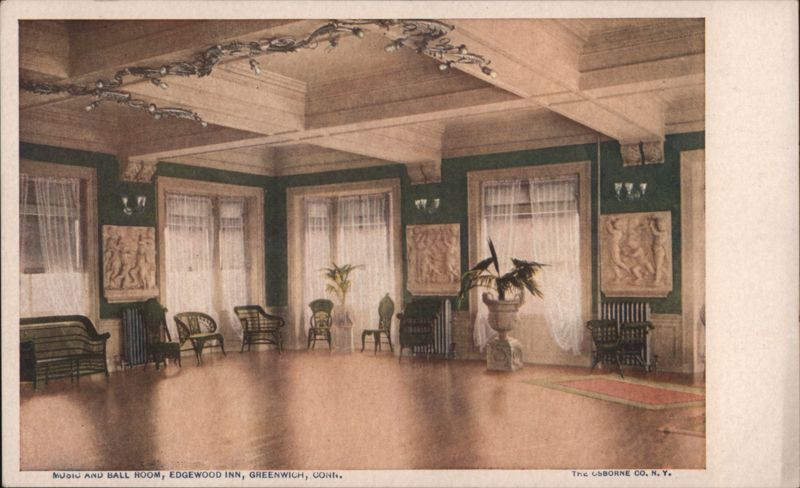 Music and Ball Room, Edgewood Inn, Greenwich, CT Connecticut